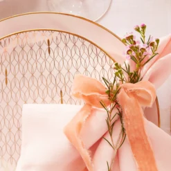 Trianna Blush 12-Piece Dinnerware Set