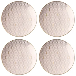 Trianna Blush Salad Plates, Set of 4