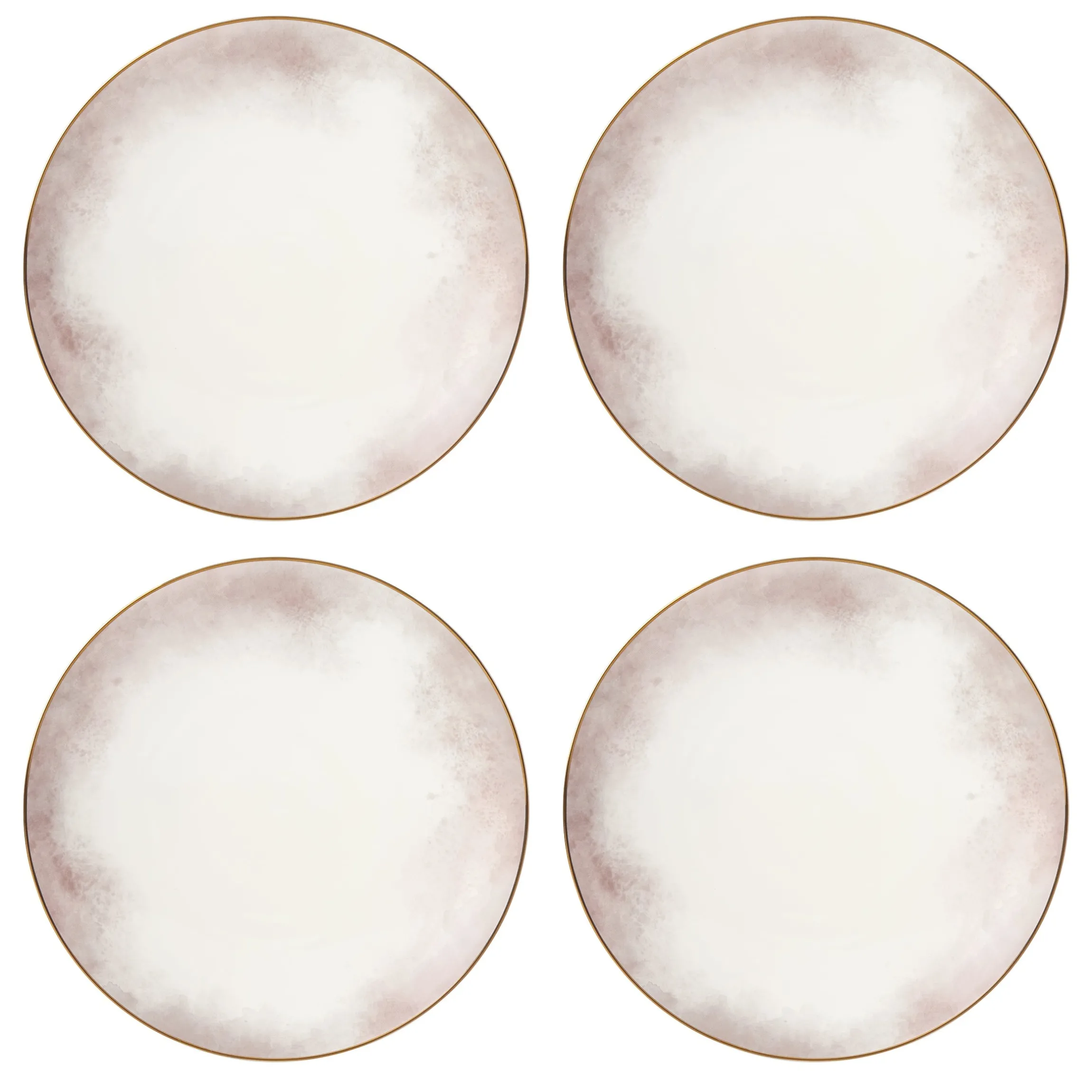 Trianna Salaria Coupe Dinner Plates, Set of 4
