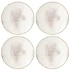 Trianna Salaria Coupe Salad Plates, Set of 4