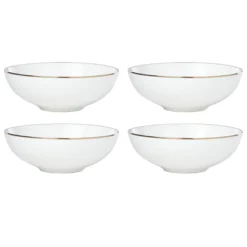 Trianna White All-Purpose Bowls, Set of 4