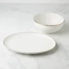 Trianna White 2-Piece Serveware Bundle