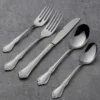 True Rose 20-Piece Everyday Flatware Set, Service For 4