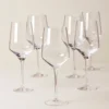Tuscany Classics Angled Wine Glasses, Set of 6