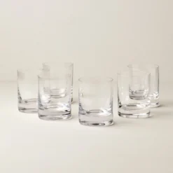 Tuscany Classics Cylinder Double Old-Fashioned Glasses, Set of 6