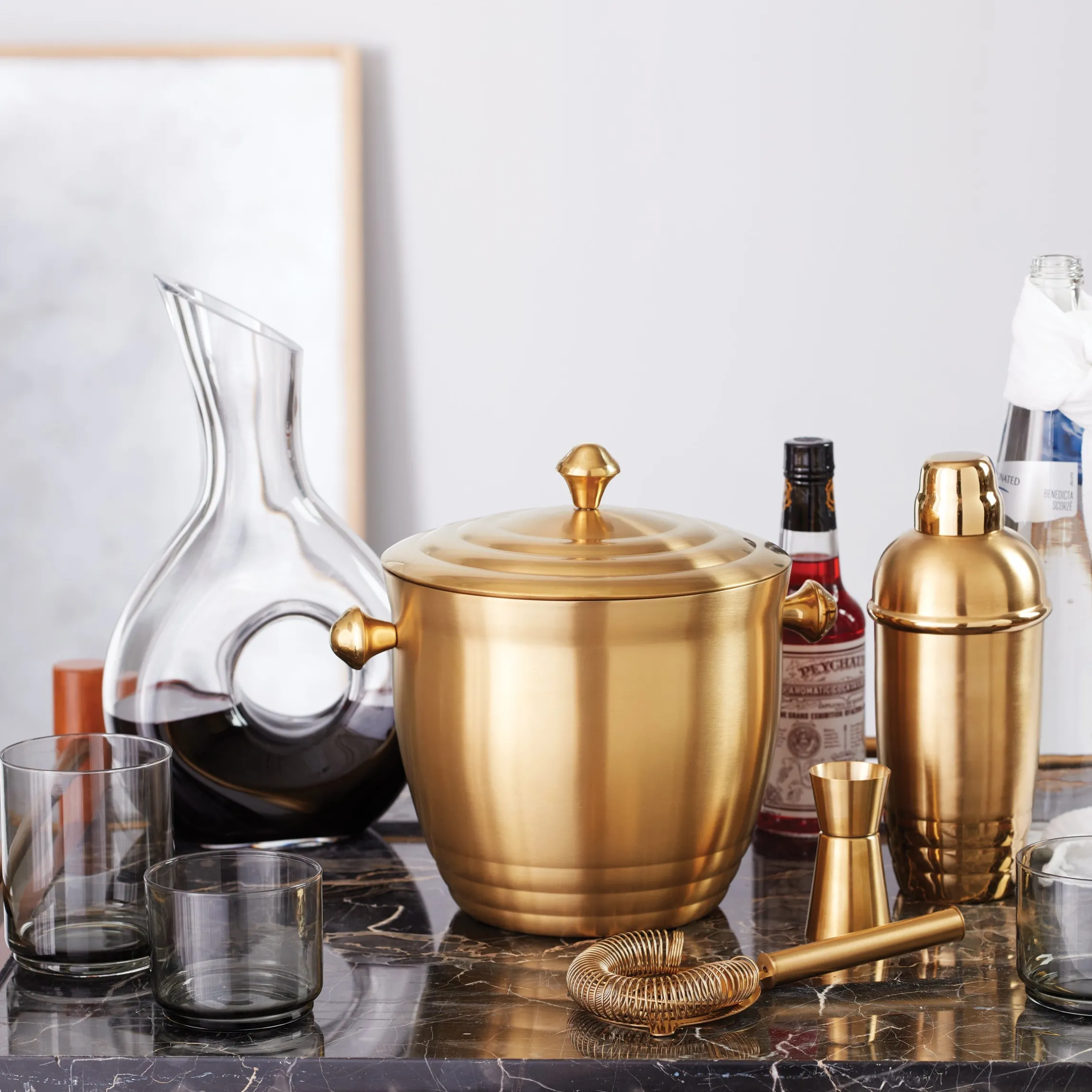 Tuscany Classics Gold Cocktail Shaker