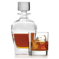 Tuscany Classics 3-Piece Decanter & Glass Set