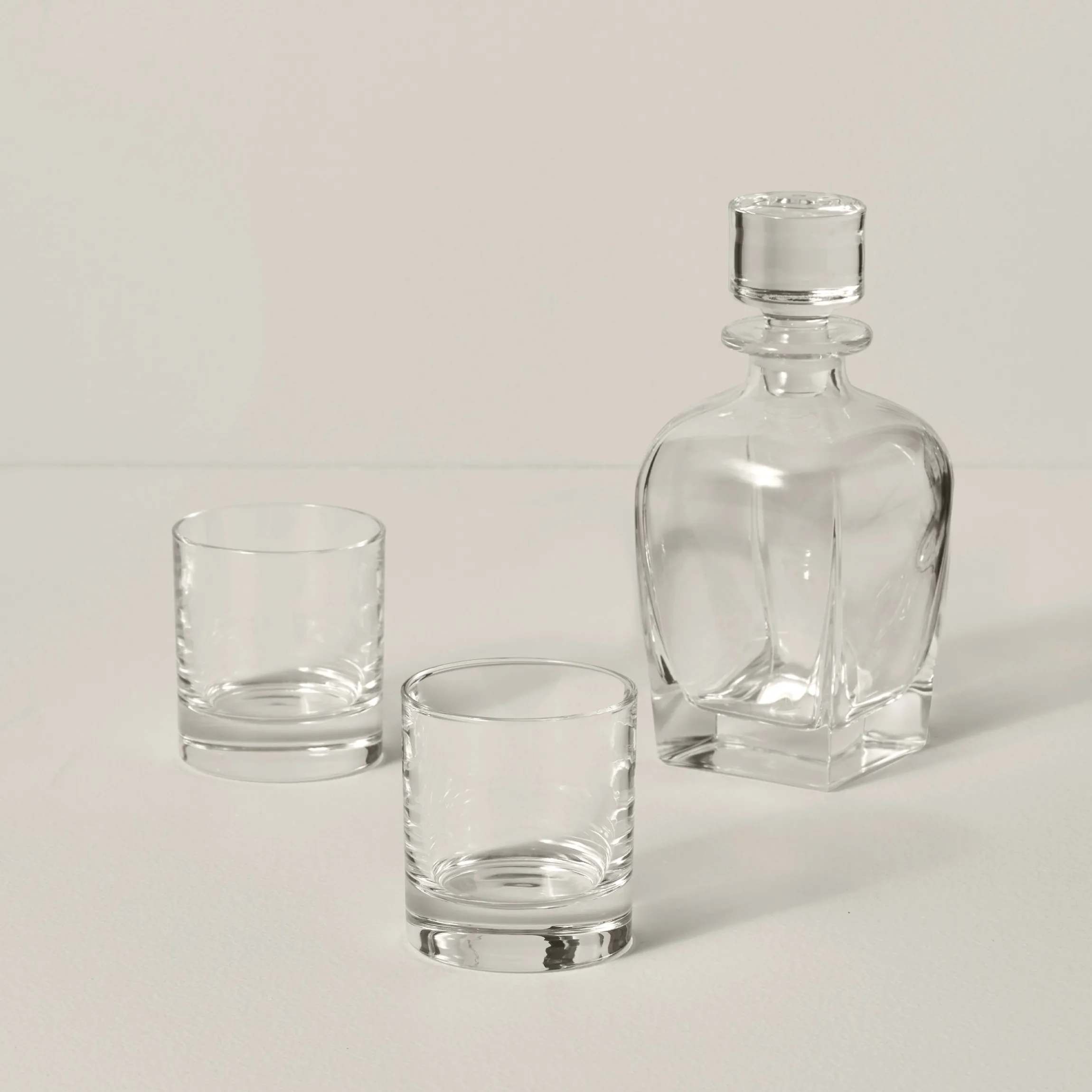 Tuscany Classics 3-Piece Decanter & Glass Set