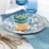 Tuscany Classics Stackable Blue Tall Glasses, Set of 4