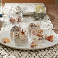 Tuscany Classics Stackable Clear Tall Glasses, Set of 6