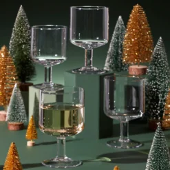 Tuscany Classics Stackable Wine Glasses, Set of 4