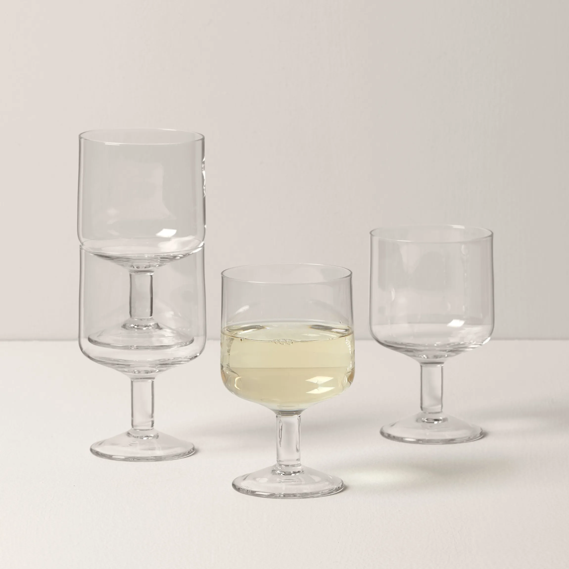 Tuscany Classics Stackable Wine Glasses, Set of 4