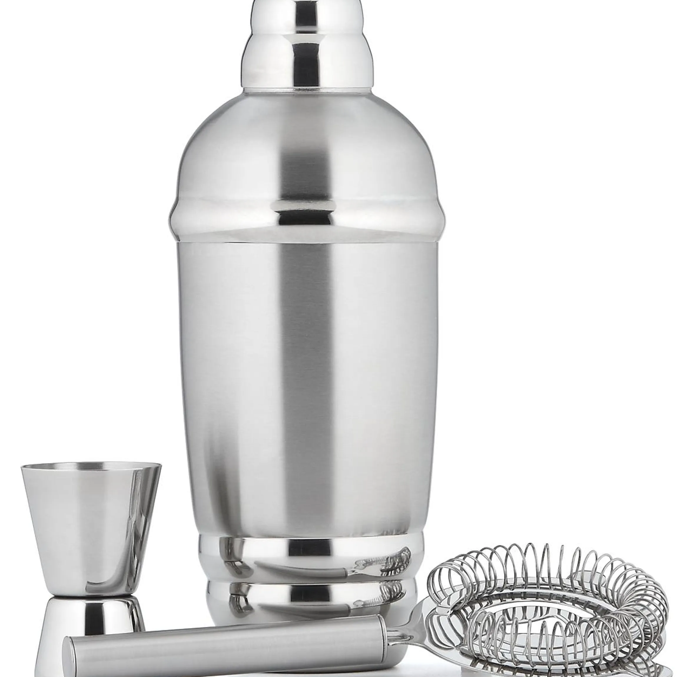 Tuscany Classics Stainless Steel Cocktail Shaker & Strainer Set