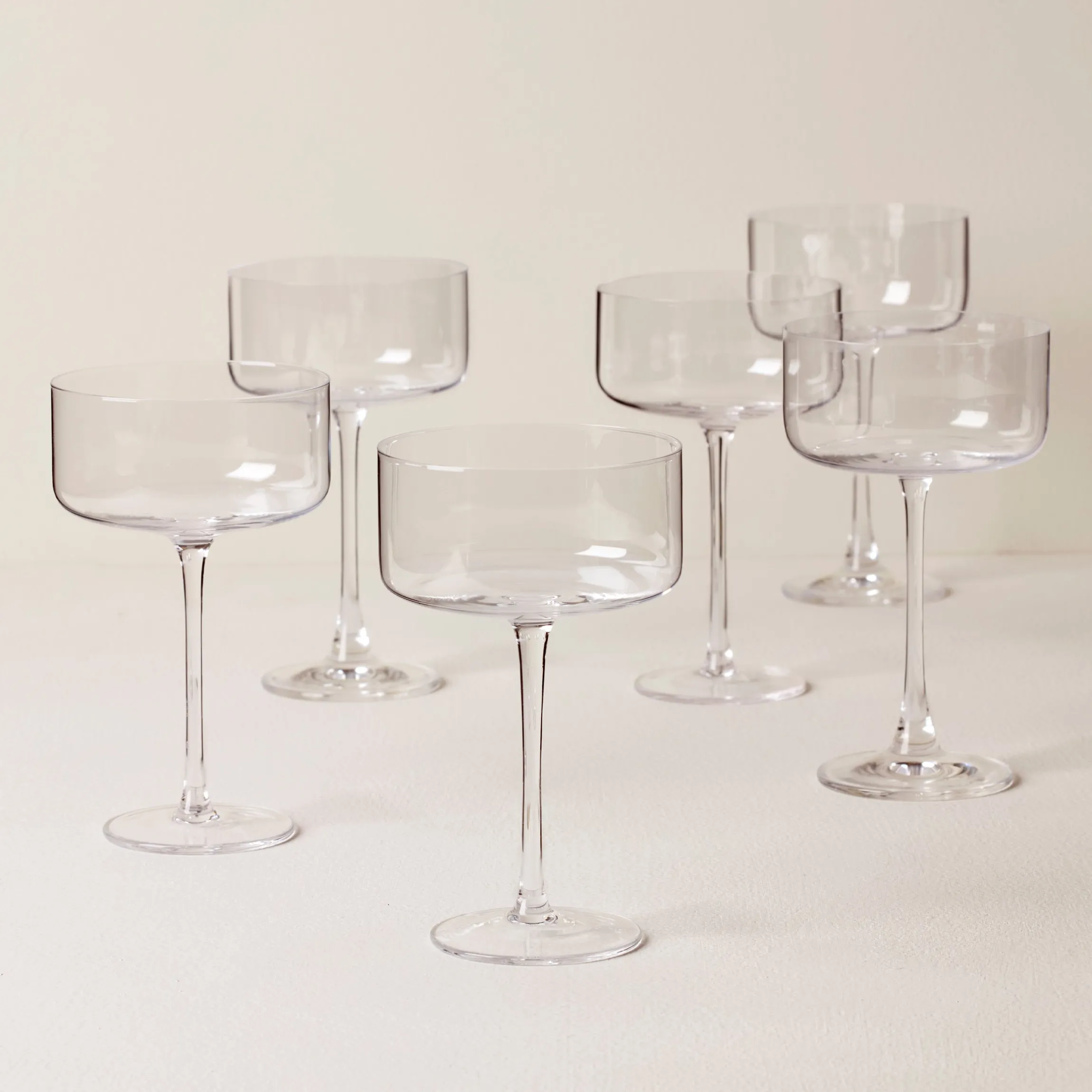 Tuscany Classics Straight Coupe Glasses, Set of 6
