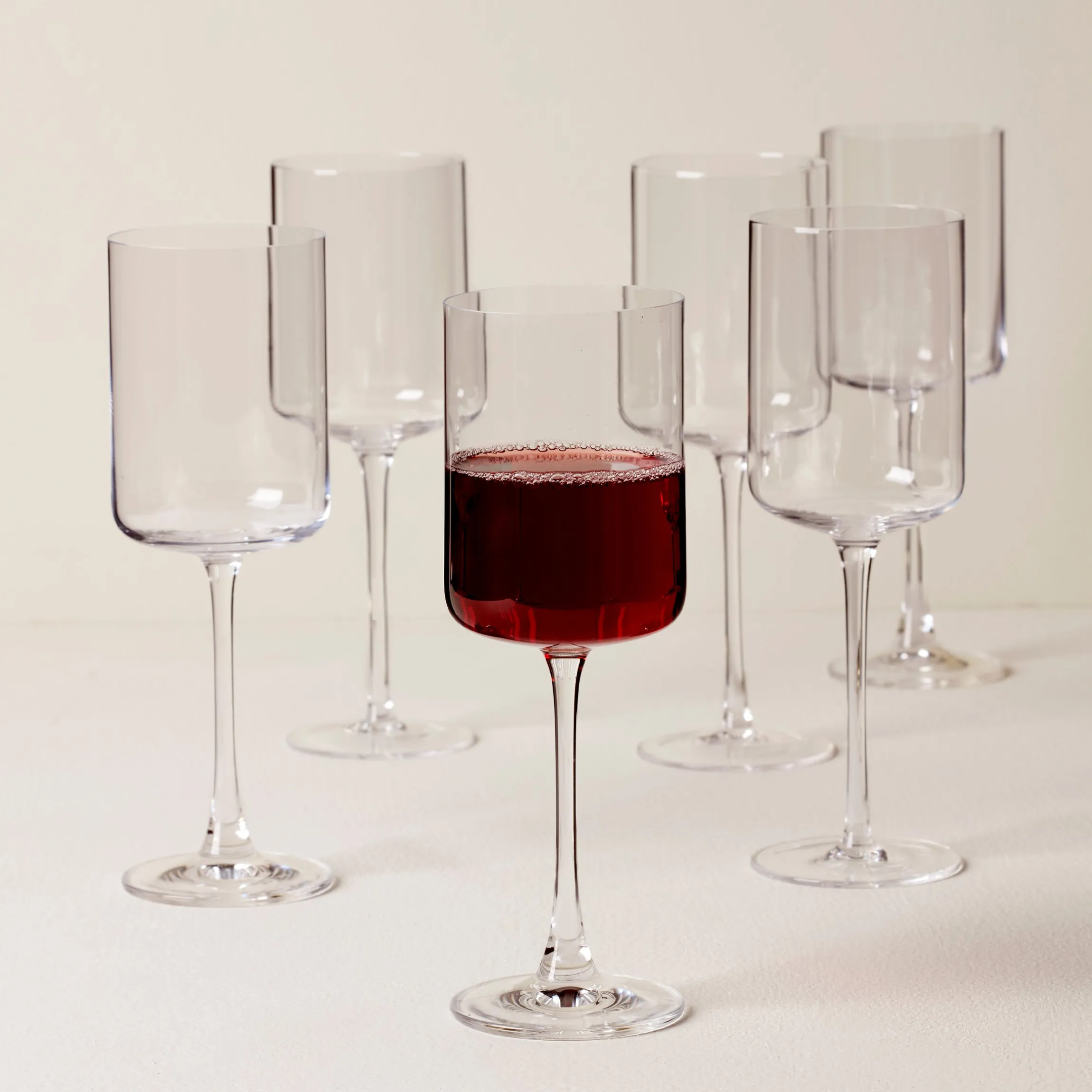 Tuscany Classics Straight Red Wine Glasses, Set of 6