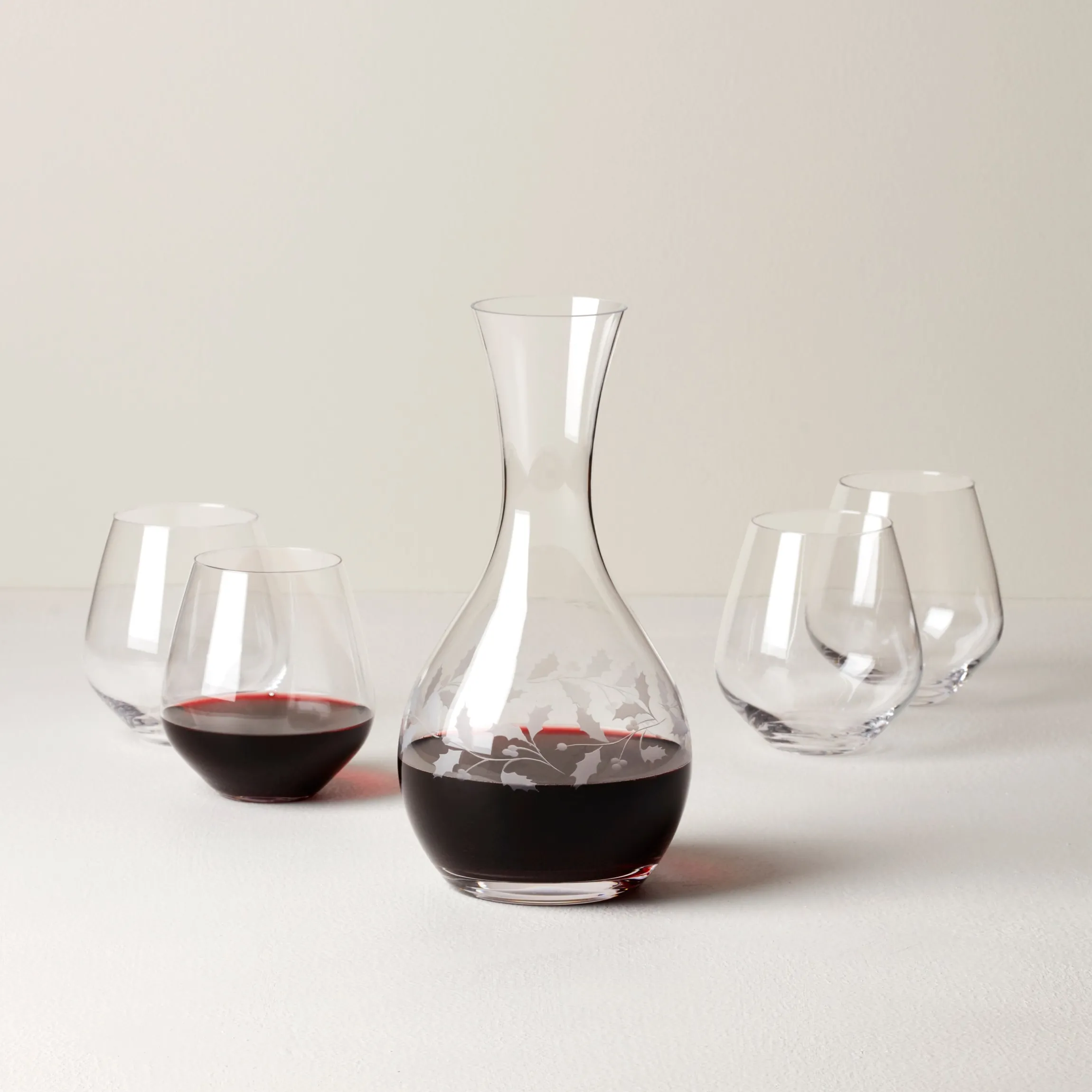 Tuscany Holiday Decanter & Glass Set