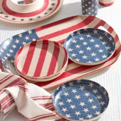 Vintage Americana Handled Serving Tray