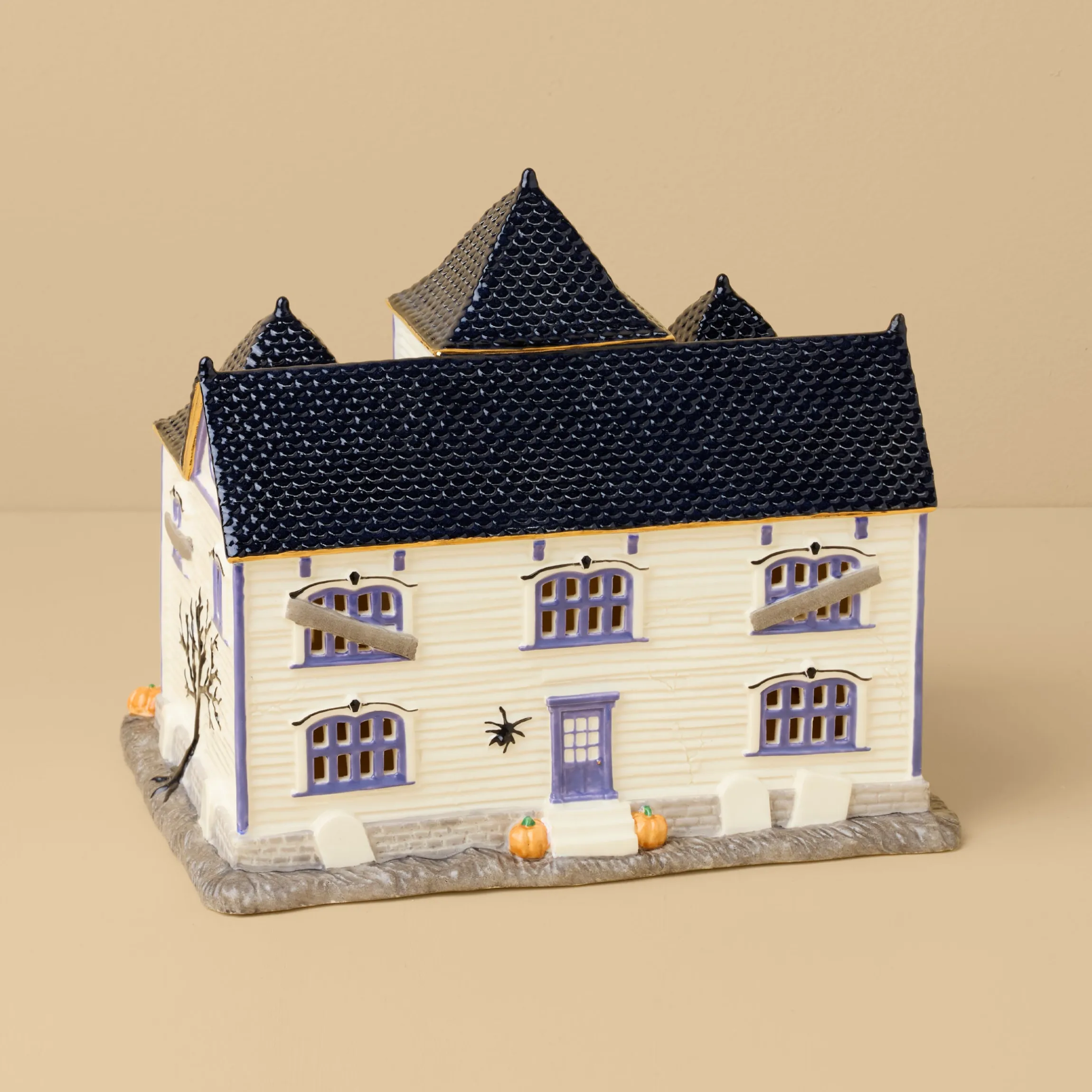 Vintage Halloween Hotel Lit Figurine