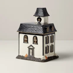 Vintage Halloween Lit House Figurine