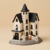 Vintage Halloween Lit Manor Figurine
