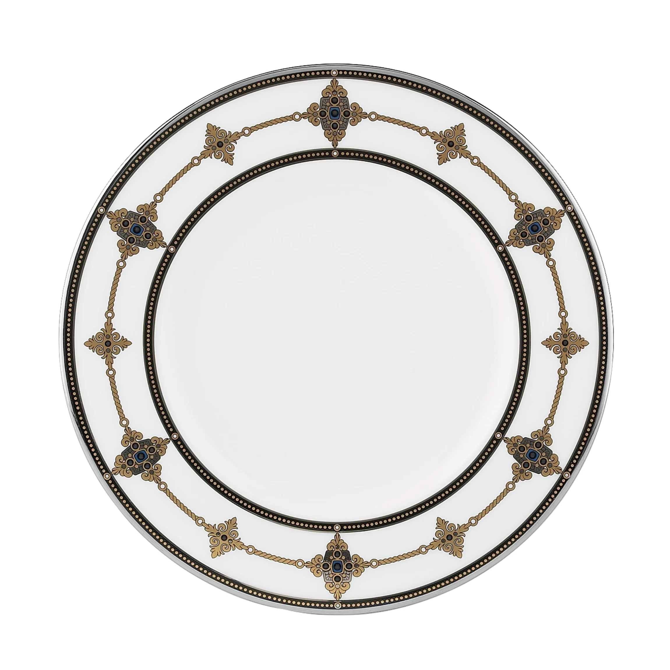 Vintage Jewel Accent Plate