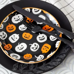 Vintro Halloween Accent Plates, Set of 4