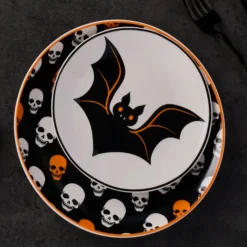 Vintro Halloween Tidbit Plates, Set of 4