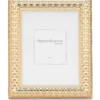 Watchband Satin Gold 5x7 Photo Frame