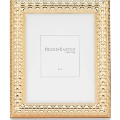 Watchband Satin Gold 5x7 Photo Frame