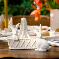 Wicker Creek Bunny Salt & Pepper Set