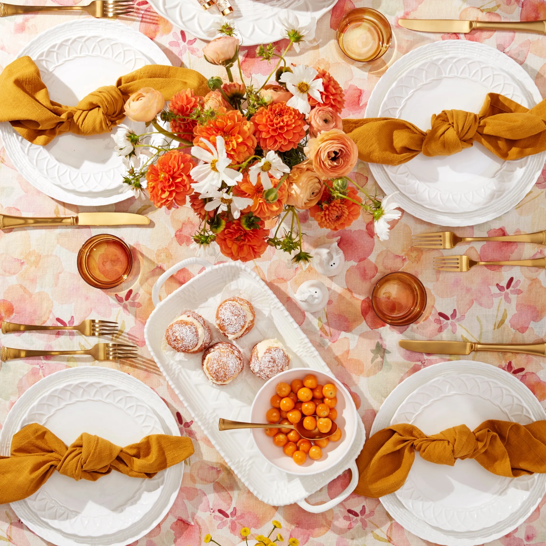 Wicker Creek 12-Piece Dinnerware Set