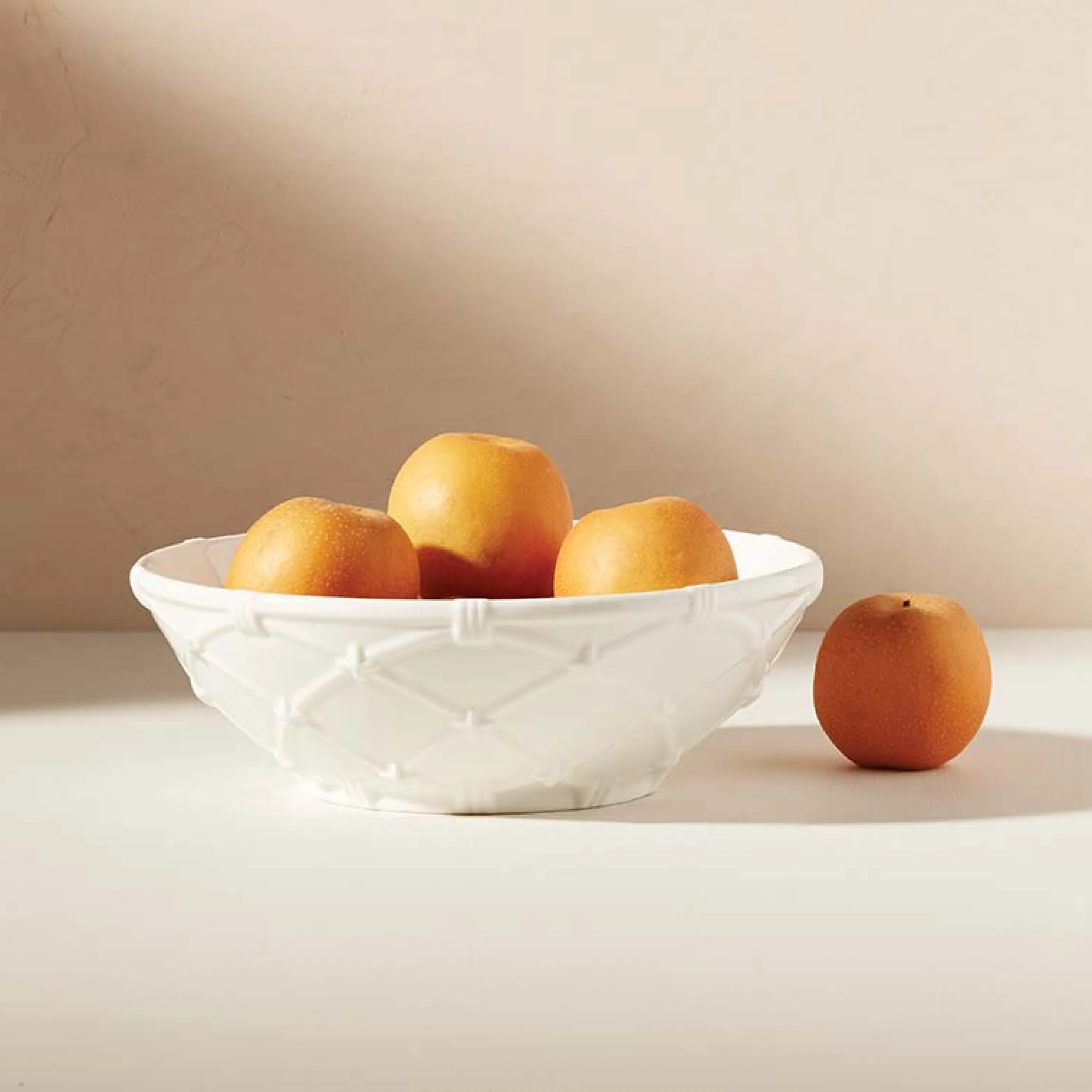 Wicker Creek Serving Bowl