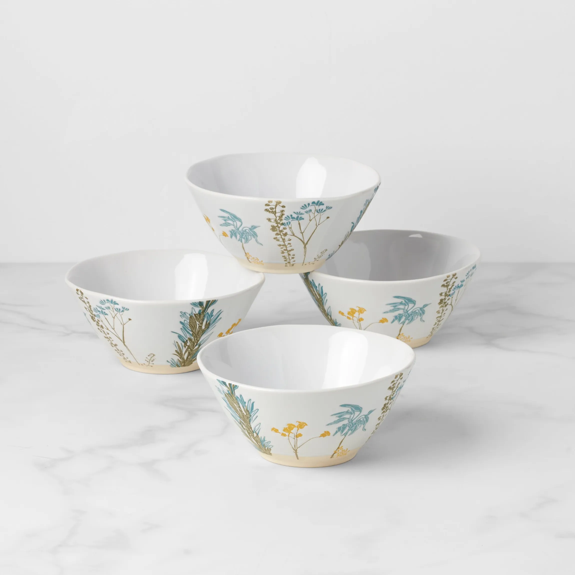 Wildflowers All-Purpose Bowls, Set of 4