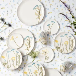 Wildflowers Dinner Plates, Set of 4