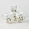 Wildflowers Mugs, Set of 4