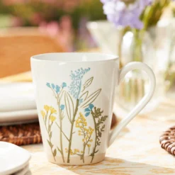 Wildflowers Mugs, Set of 4