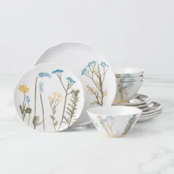 Wildflowers 12-Piece Dinnerware Set