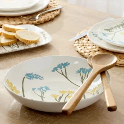 Wildflowers Salad Bowl with Servers