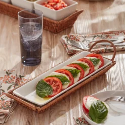 Willow & White, Hors D'Oeuvres Tray with Server