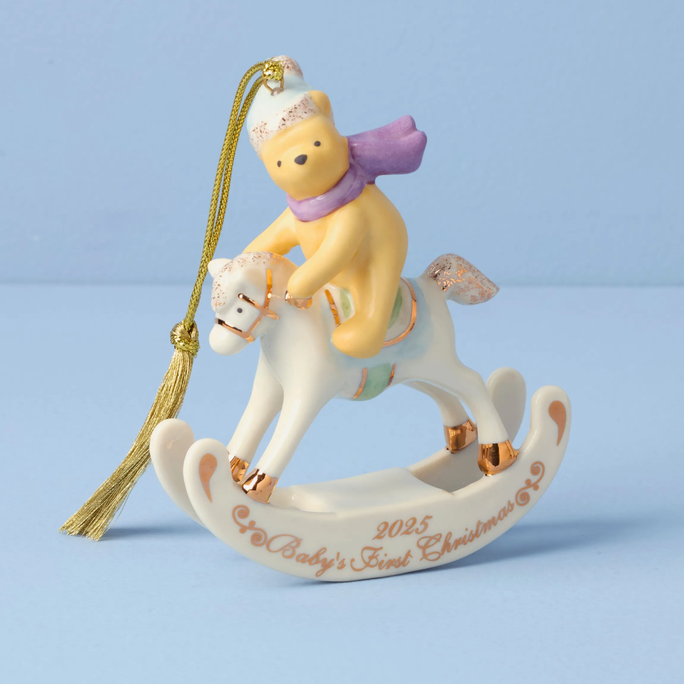 2025 Winnie The Pooh Baby's 1st Christmas Ornament