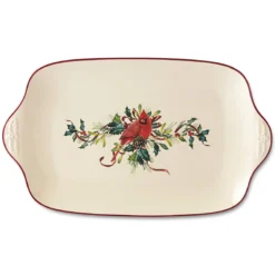 Winter Greetings Oversized Platter
