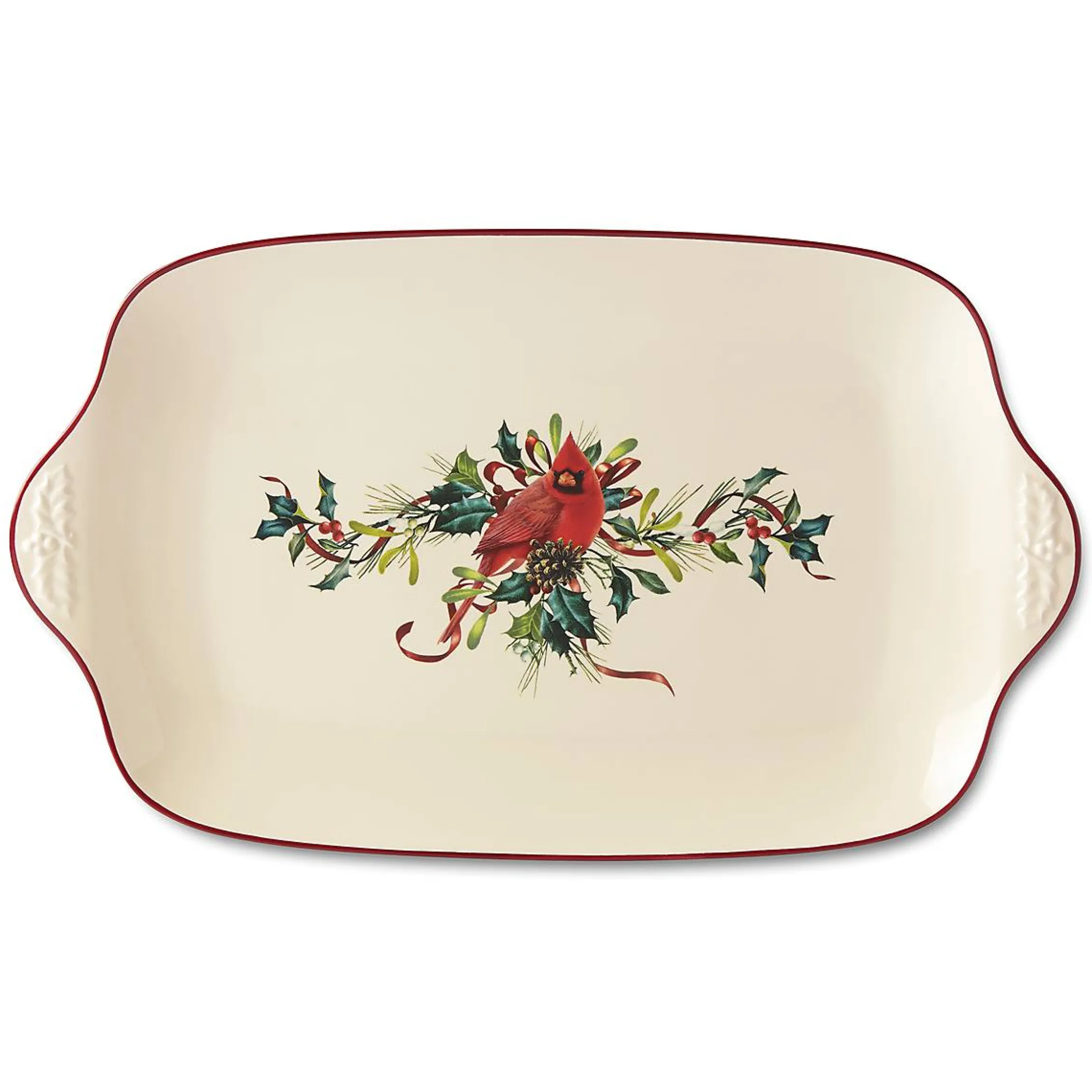 Winter Greetings Oversized Platter