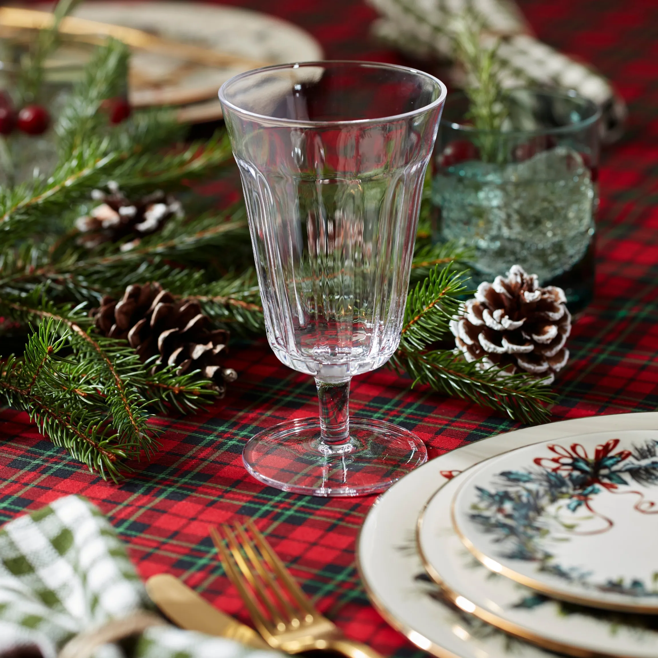 Winter Greetings 12-Piece Dinnerware Set