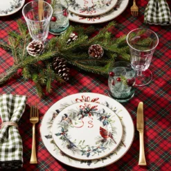Winter Greetings 12-Piece Dinnerware Set