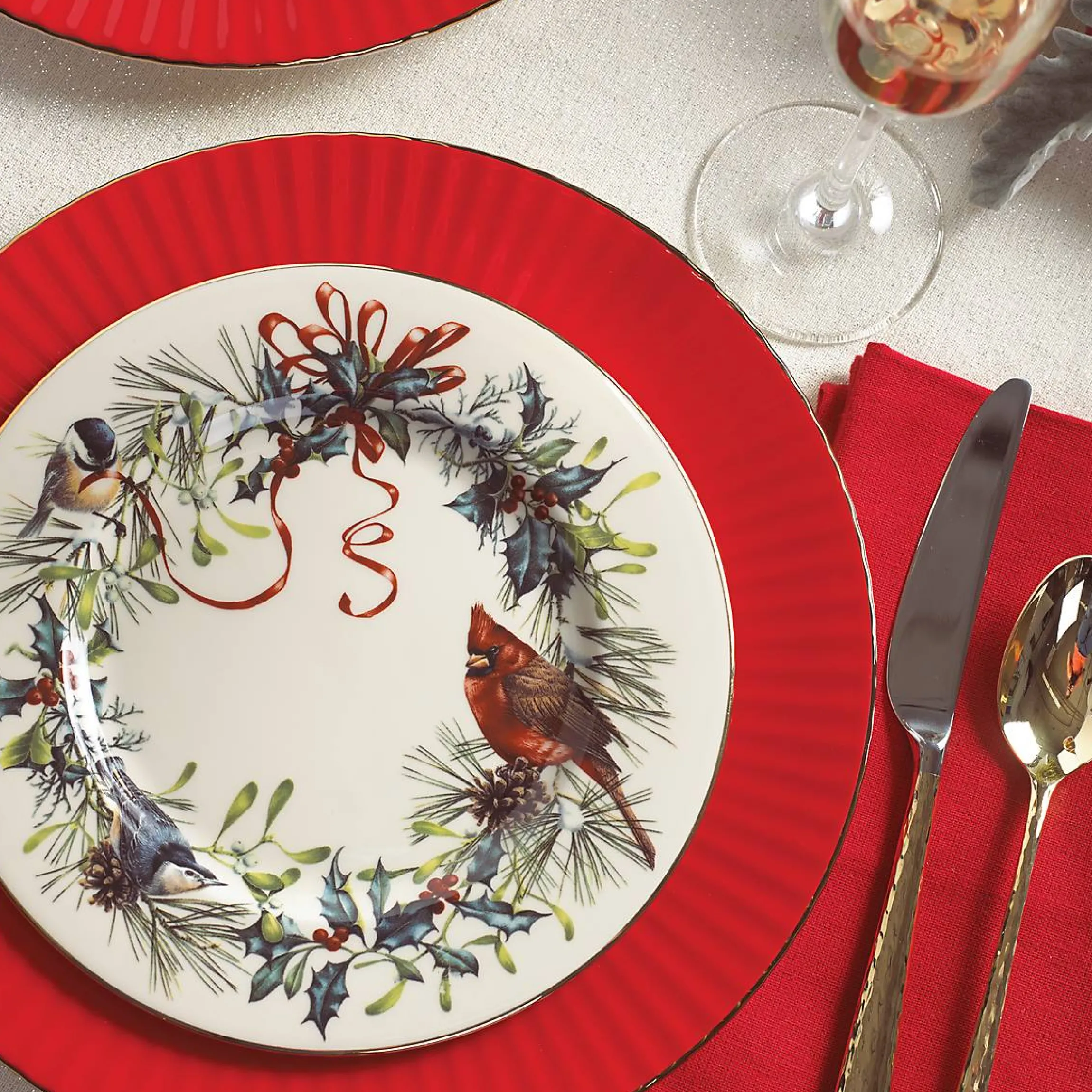Winter Greetings 5-Piece Place Setting