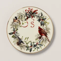 Winter Greetings Salad Plate