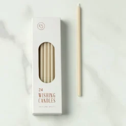 Wishing Parchment Candles, Set of 24