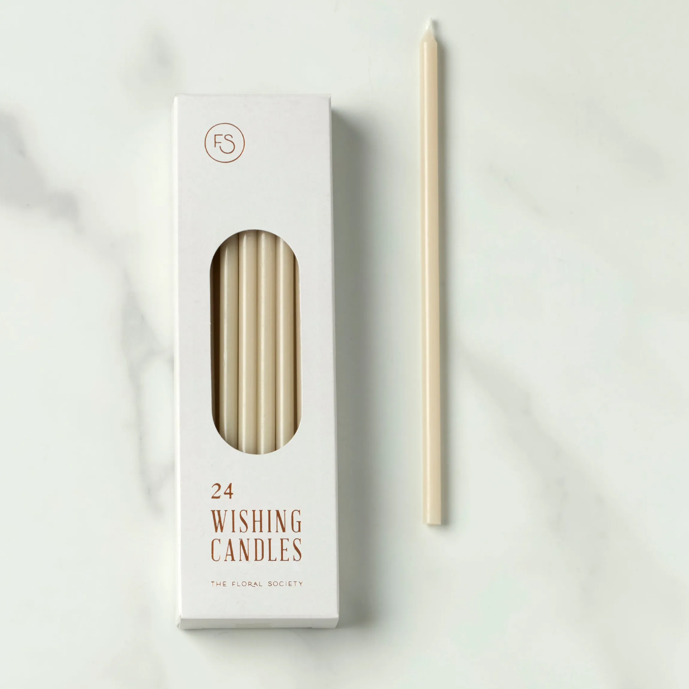 Wishing Parchment Candles, Set of 24