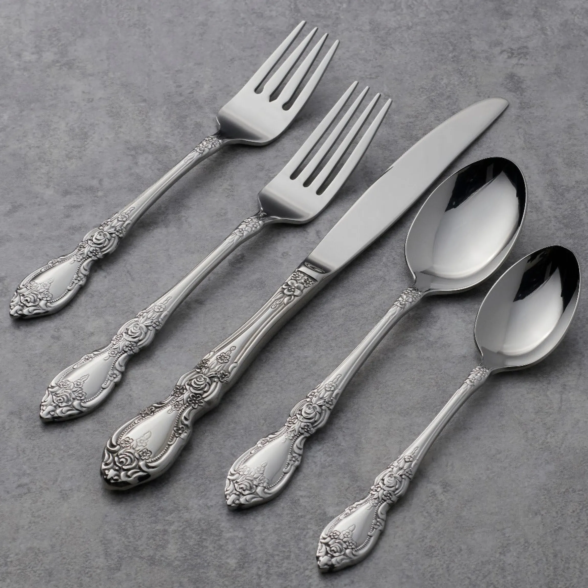 Wordsworth 45-Piece Flatware Set