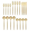 Zephyr Gold Satin 20-Piece Flatware Set